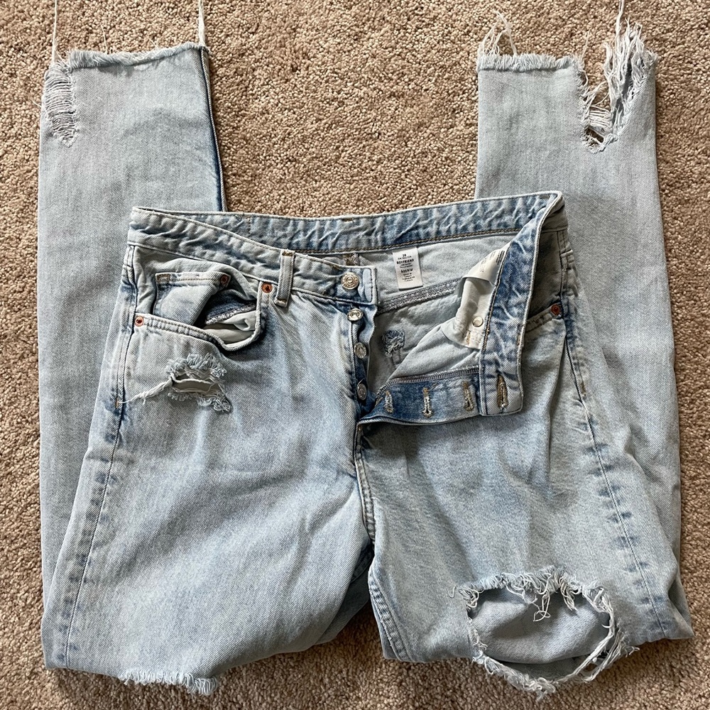 &Denim Boyfriend Jeans Size 28